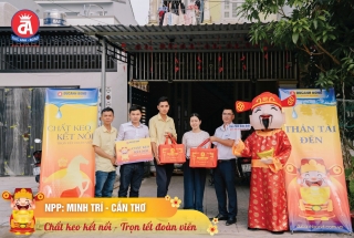 DUCANH BOND tại Cần Thơ – Trao quà Tết Nhà phân phối Minh Trí